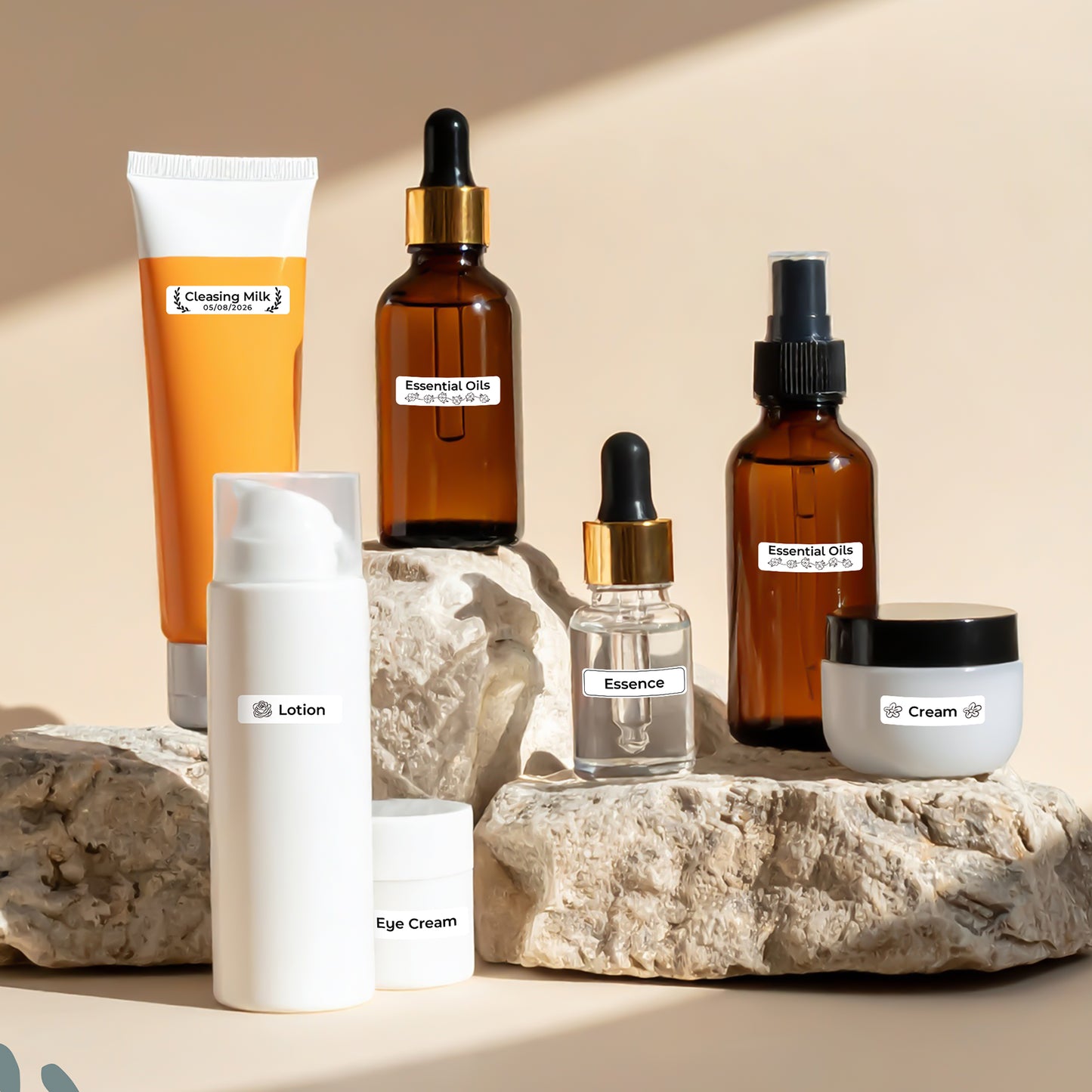 JIOCDX White Label for D30 Label Maker Machine with Tape for Smartphone